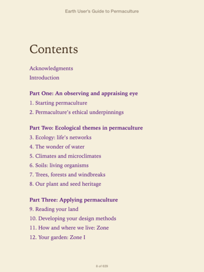 Earth User's Guide to Permaculture eBook